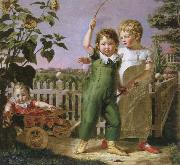 Philipp Otto Runge the hulsenbeck children oil painting on canvas